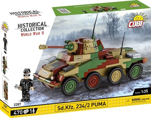 okładka HC WWII Sd.Kfz 234/2 Puma książka