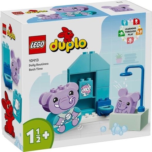 okładka LEGO(R) DUPLO 10413 Codzienne czynności - kąpiel książka
