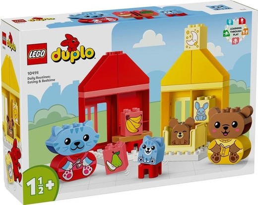 okładka LEGO(R) DUPLO 10414 Codzienne czynności - jedzenie książka