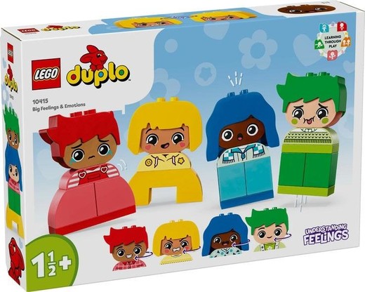 okładka LEGO(R) DUPLO 10415 Moje uczucia i emocje książka