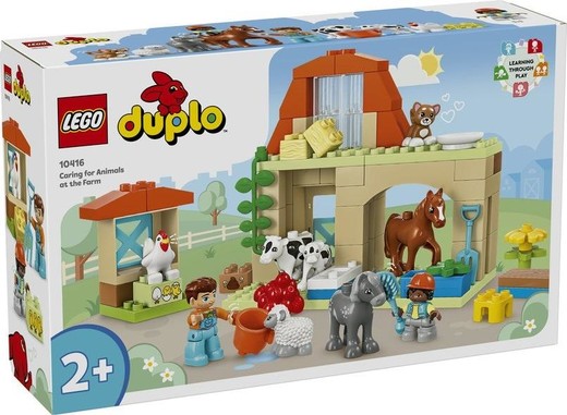 okładka LEGO(R) DUPLO 10416 Opieka nad zwierzętami na farmie książka
