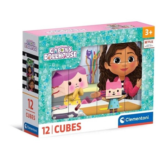 okładka Klocki Gabby's Dollhouse 12el książka