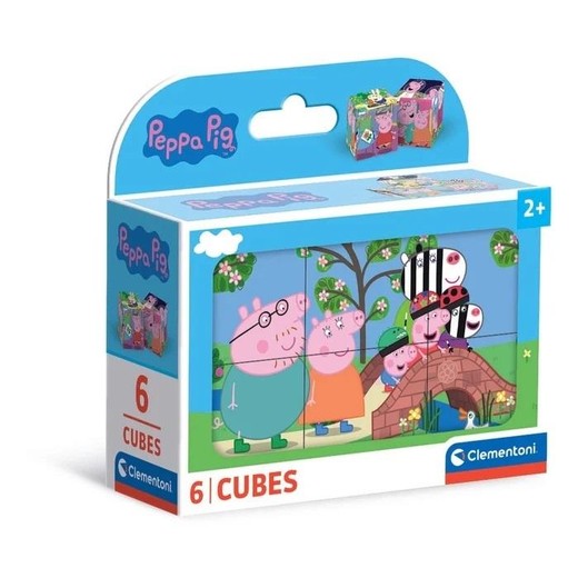 okładka Klocki Świnka Peppa 6el książka