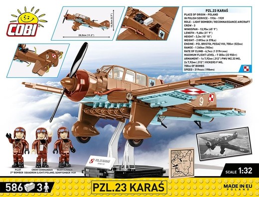 okładka HC WWII PZL.23 Karaś książka
