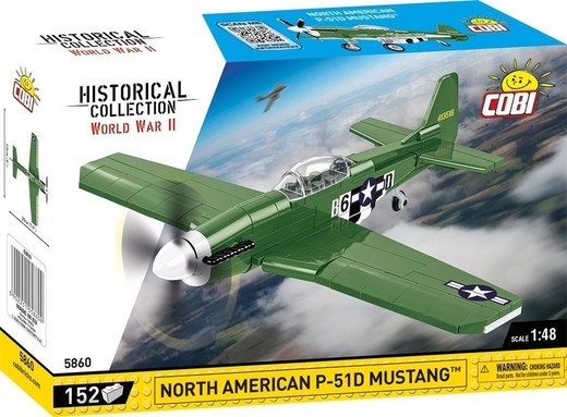 okładka HC WWII North American P-51D Mustang książka