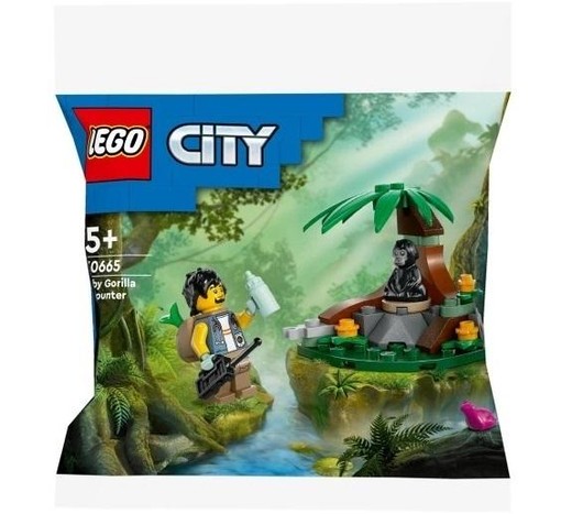 okładka LEGO(R) CITY 30665 Spotkanie z malym gorylem książka