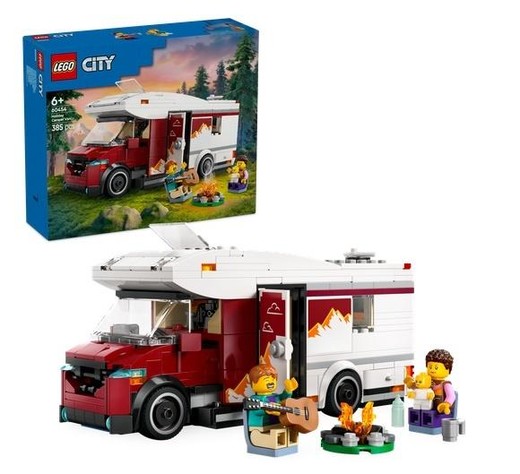 okładka LEGO(R) CITY 60454 Wakacyjny kamper pełen przygód książka