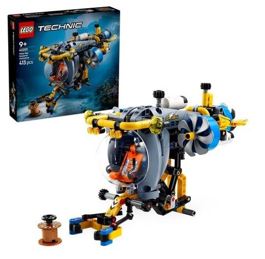 okładka LEGO(R) TECHNIC 42201 Badawcza łódź podwodna książka