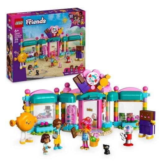 okładka LEGO(R) FRIENDS 42649 Sklep z cukierkami w Heartlake książka