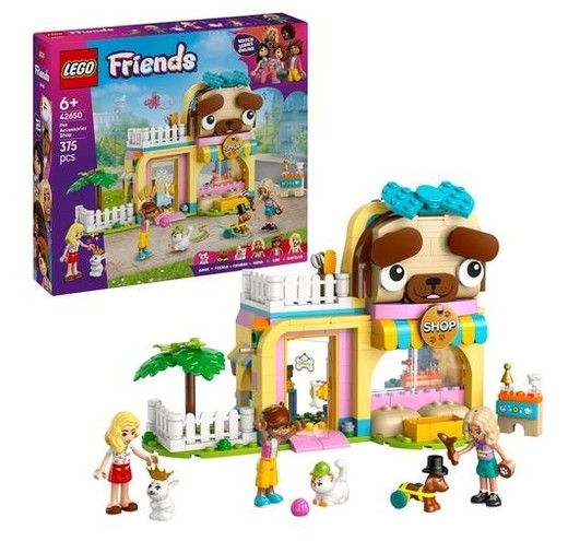 okładka LEGO(R) FRIENDS 42650 Sklep z akcesoriami dla zwierz książka