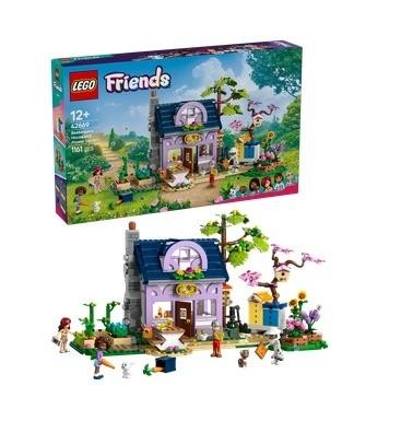 okładka LEGO(R) FRIENDS 42669 Dom pszczelarzy i kwiat ogród książka
