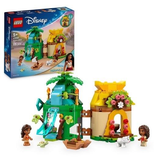 okładka LEGO(R) DISNEY PRINCESS 43260 Zabawy Vaiany na wyspi książka