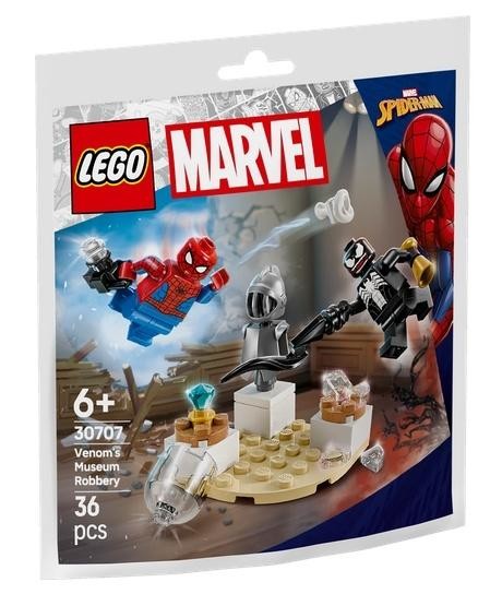 okładka LEGO(R) SUPER HEROES 30707 Napad Venoma na muzeum książka