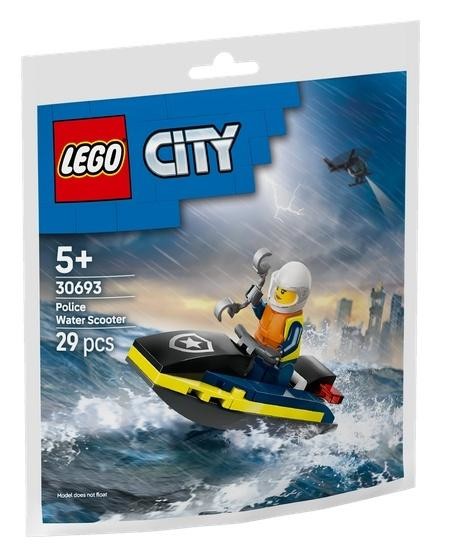 okładka LEGO(R) CITY 30693 Policyjny skuter wodny książka