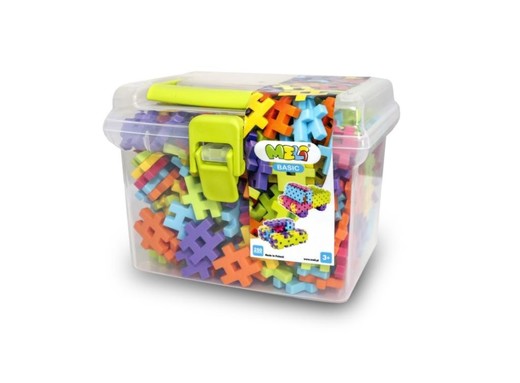 okładka Klocki konstrukcyjne Meli Basic Travel Box 250szt książka