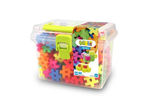okładka Klocki Meli Basic Neon Travel Box 250szt książka