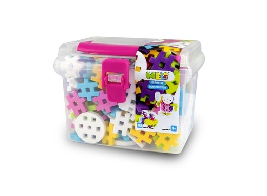 okładka Klocki Meli Basic Constructor Pink Travel Box 250 książka
