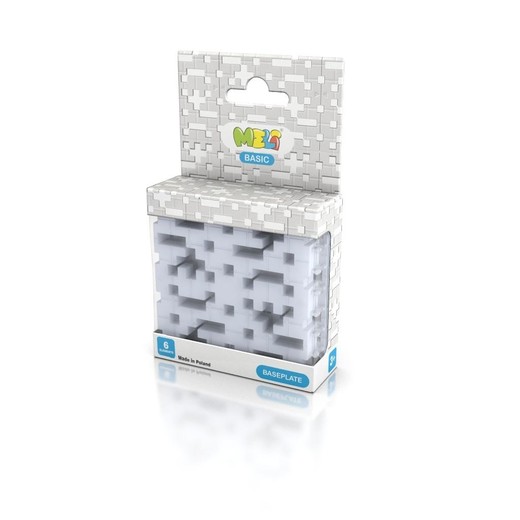 okładka Podstawa Meli Basic Baseplate szara 6szt książka