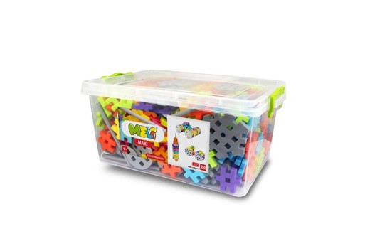 okładka Klocki Meli Maxi Constructor Edu 350szt książka