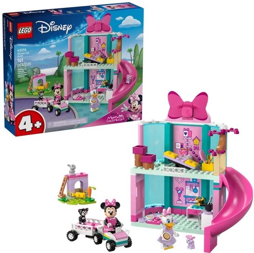 okładka LEGO(R) DISNEY CLASSIC 43274 Hotel dla zwierząt Minn książka