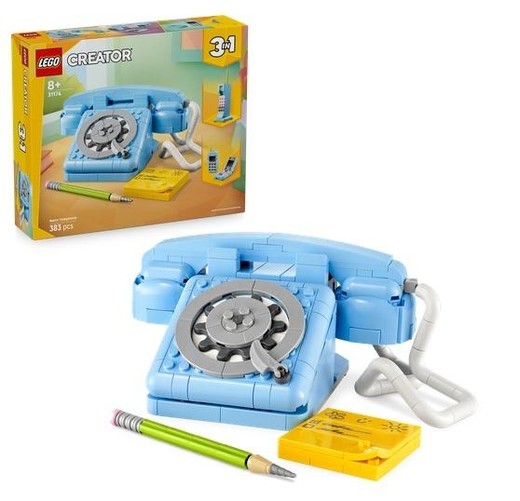 okładka LEGO(R) CREATOR 31174 Telefon w stylu retro książka