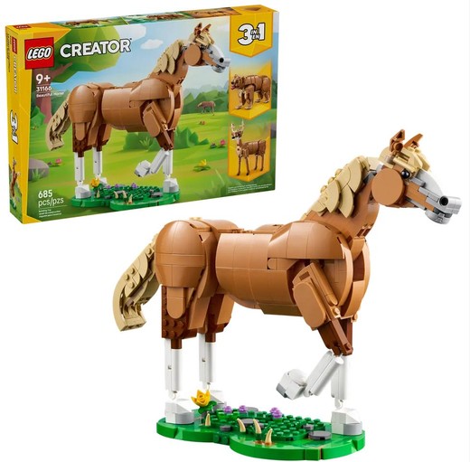 okładka LEGO(R) CREATOR 31166 Piękny koń książka