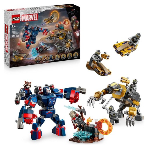 okładka LEGO(R) SUPER HEROES 76322 Avengers: Koniec gry Thor książka