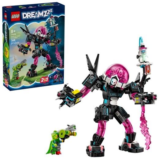 okładka LEGO(R) DREAMZZZ 71495 Mateo kontra mech cybermózgow książka