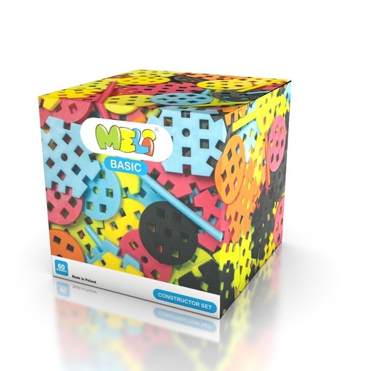 okładka Klocki Meli Basic Constructor set 60szt książka