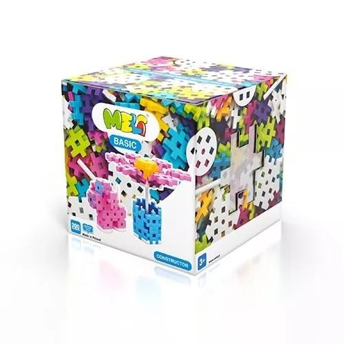 okładka Klocki Meli Basic Constructor Pink 200szt książka