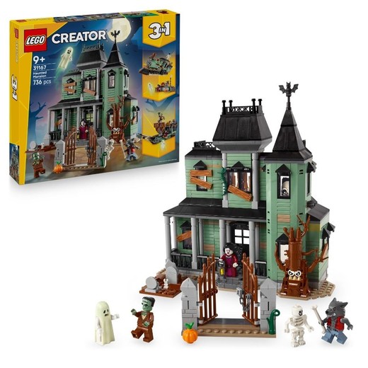 okładka LEGO(R) CREATOR 31167 Nawiedzona rezydencja książka