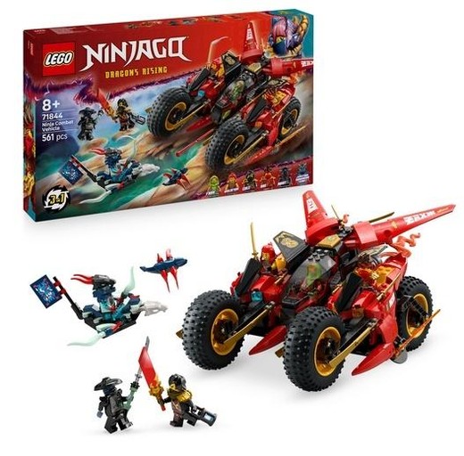 okładka LEGO(R) NINJAGO 71844 Pojazd bojowy ninja książka