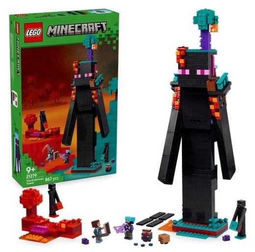 okładka LEGO(R) MINECRAFT 21279 Wieża endermana książka