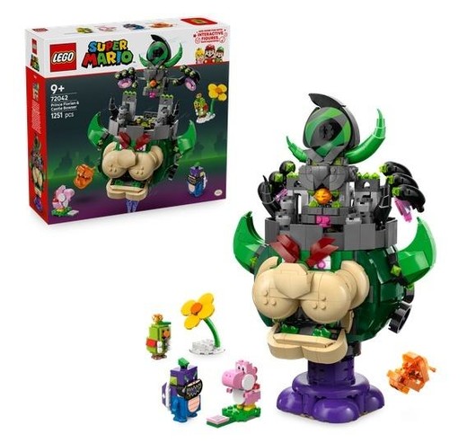okładka LEGO(R) SUPER MARIO 72042  Prince Florian i Castle książka