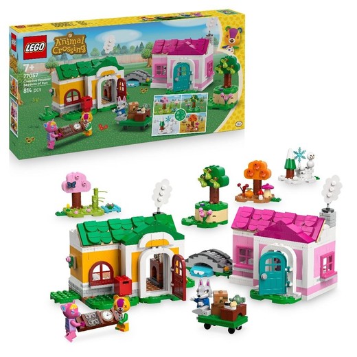 okładka LEGO(R) ANIMAL CROSSING 77057 Kreatywne domy: Pory książka