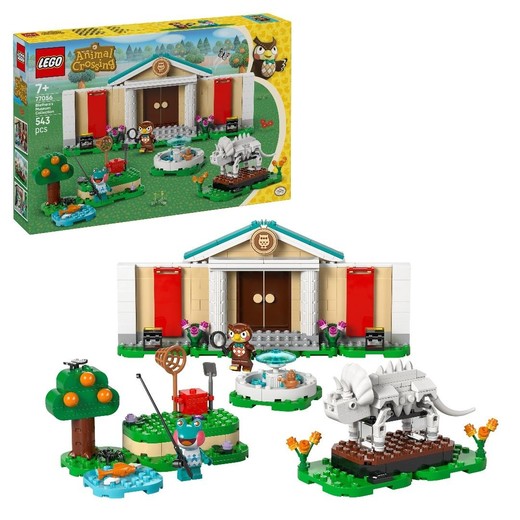 okładka LEGO(R) ANIMAL CROSSING 77056 Blathers i kolekcja książka