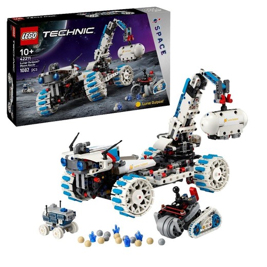 okładka LEGO(R) TECHNIC 42211 Kosmiczny łazik księżyc Lunar książka
