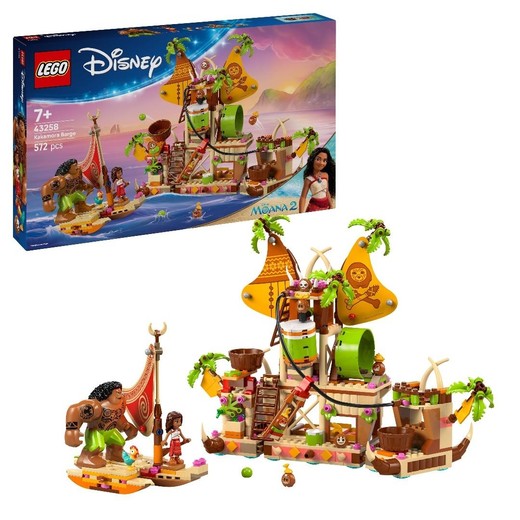 okładka LEGO(R) DISNEY PRINCESS 43258 Barka Kakamorów książka