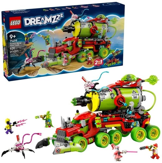 okładka LEGO(R) DREAMZZZ 71499 Sprayowa ciężarówka Mateo książka