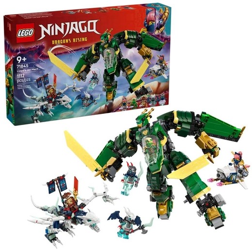 okładka LEGO(R) NINJAGO 71845 Odrzutowy mech Loyda książka