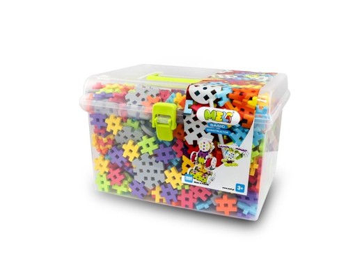 okładka Klocki Meli Basic Constructor Travel Box 1000szt książka