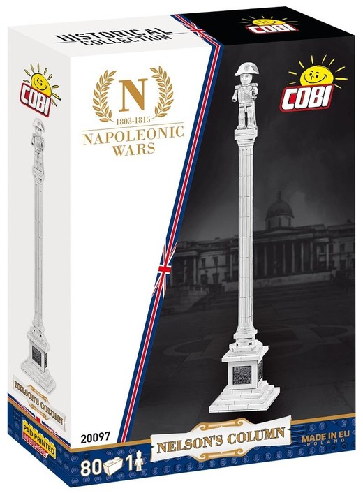okładka Wojny Napoleońskie Kolumna Nelsona książka
