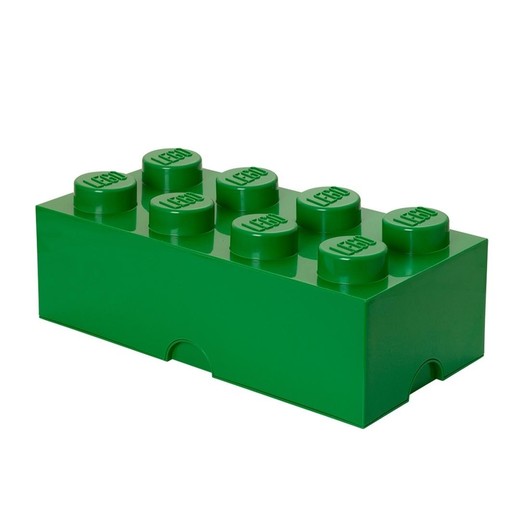 okładka LEGO(R) pojemnik klocek ósemka zielony książka