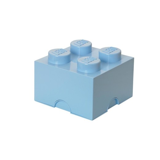 okładka LEGO(R) pojemnik klocek czwórka błękitny książka