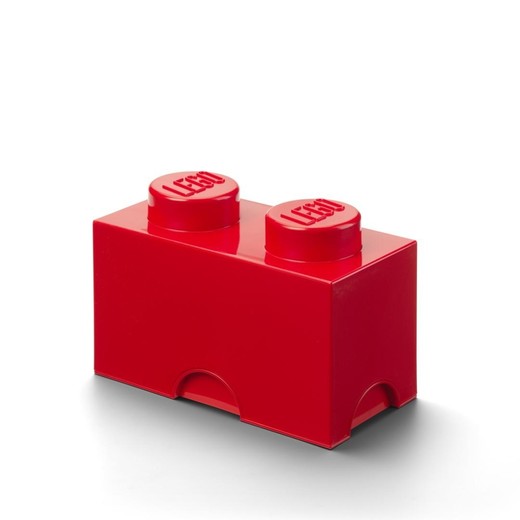 okładka LEGO(R) pojemnik klocek dwójka czerwony książka