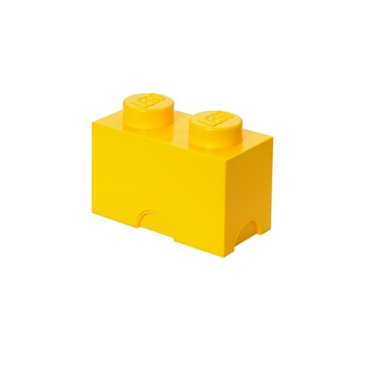 okładka LEGO(R) pojemnik klocek dwójka żółty książka