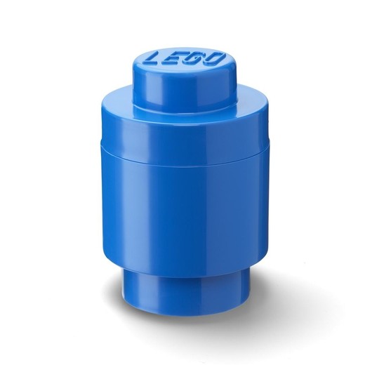okładka LEGO(R) pojemnik klocek jedynka okrągły niebieski książka