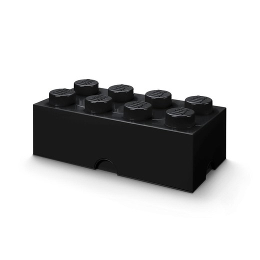 okładka LEGO(R) pojemnik klocek ósemka czarny książka