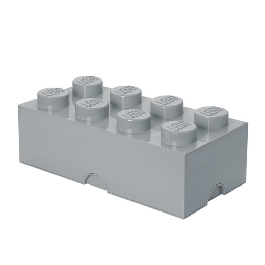 okładka LEGO(R) pojemnik klocek ósemka szary jasny książka