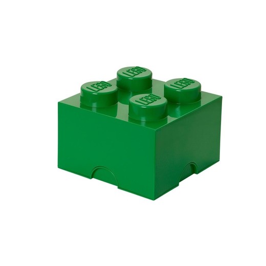 okładka LEGO(R) pojemnik klocek czwórka zielony książka